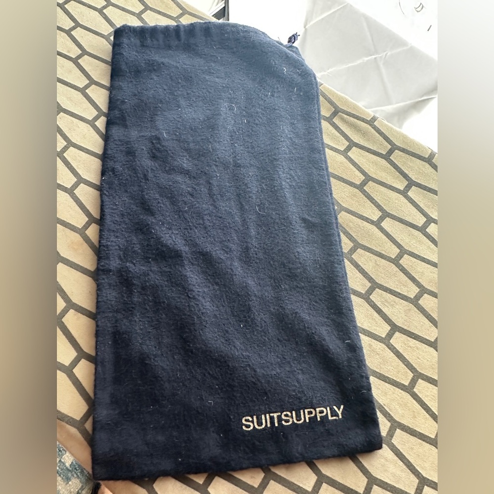 Suitsupply blue dustbag
